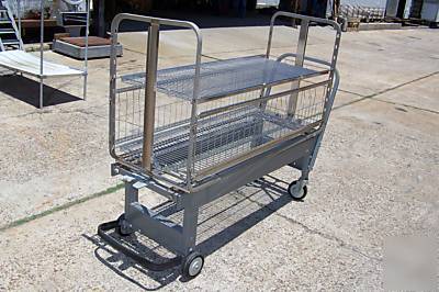 Amsco atlas lab instruments sterilizer carts lot of 3