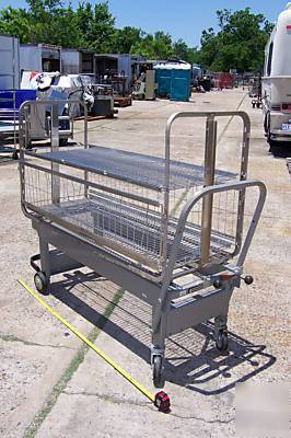 Amsco atlas lab instruments sterilizer carts lot of 3