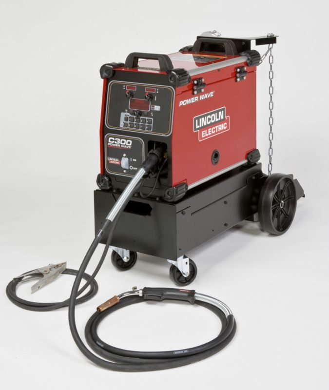 Lincoln power wave C300 ready pak welder K2774-1