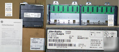 1 used allen bradley 1756-A13 control logix chassis uib