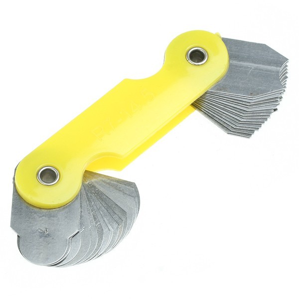 7.5MM-14.5MM stainless steel radius gauge measure meter