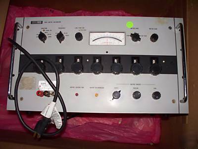 Fluke 760A meter calibrator used