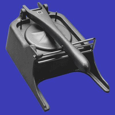 Hamburger patty mould machine - makes two sizes -