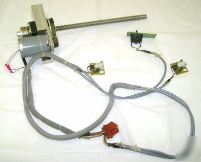 Agie z axis motor and ballscrew assembly
