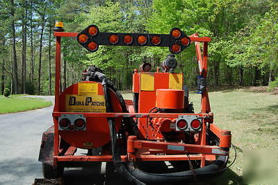 Durapatcher trailer mounted asphalt repair