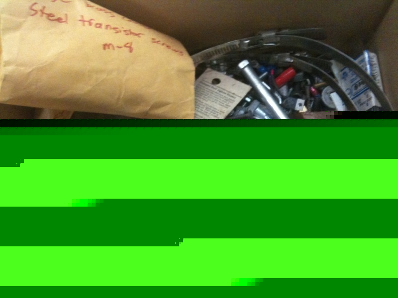 Fasteners, bolts, misc. - 