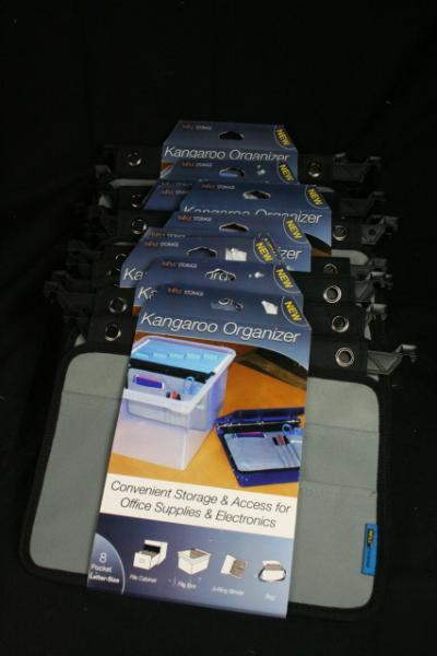 Lot 15 infile storage organizer 8 pockets file binder