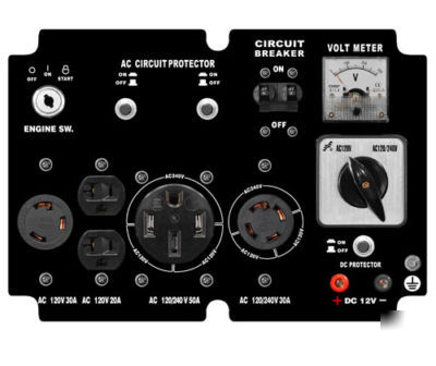 10,000 watt generator**portable**gas**electric start