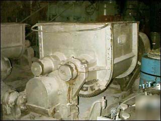 100 gal readco double arm mixer, c/s, 20 hp 