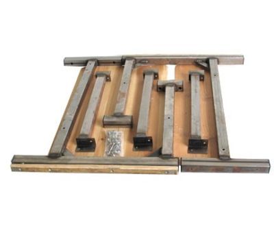 Bar table, pub, tavern, high top with bench (complete)