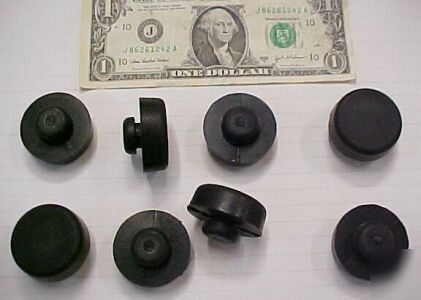 New lot 8 large rubber machine bumper shock mounts 1.5