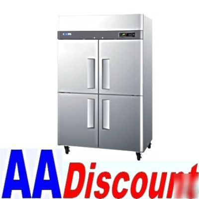 New turbo air 4DR reach in cooler refrigerator M3R47-4