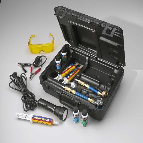 Yellow jacket 69742 mini uv blue leak detector dye kit