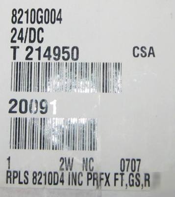 Asco valve 8210G004 24/dc