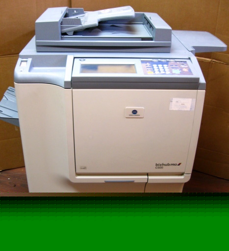 Konica minolta bizhub pro C500 high volume color copier