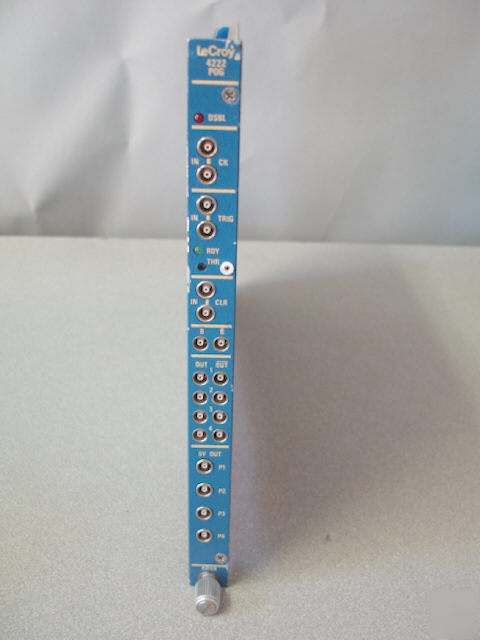 Lecroy camac 4222 quad gate delay generator