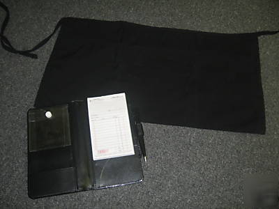 Restaurant server starter kit: waiters wallet & aprons