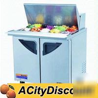 Turbo air tst-36SD-15 2 door sandwich salad prep cooler