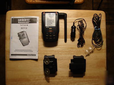 Uniden bearcat bct 12 stormtracker police scanner rare