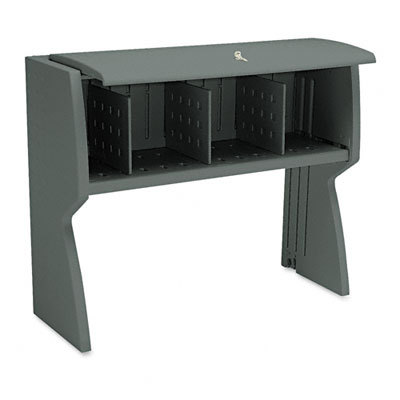 Aspira hutch, 48W x 16-1/4D x 36H, charcoal
