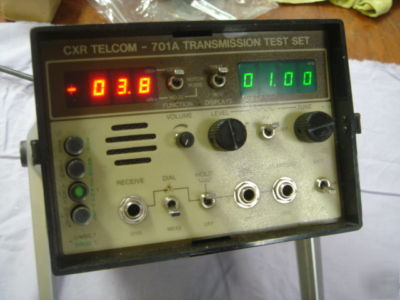 Cxr telecom 701A telecom transmission test set, warrant
