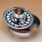 Tinplate springform pan w/ 2 bases - 10IN.