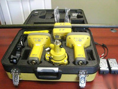 Topcon gr-3 base & rover rtk glonass and gps system 
