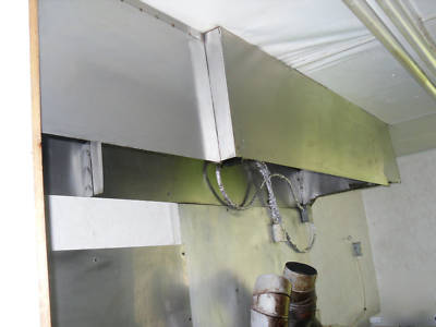 Used concession trailer 8 x 20 fryers grill & more 