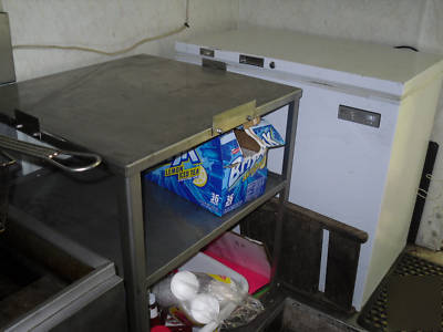 Used concession trailer 8 x 20 fryers grill & more 
