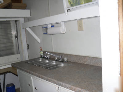 Used concession trailer 8 x 20 fryers grill & more 