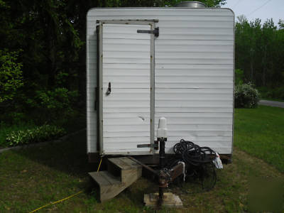 Used concession trailer 8 x 20 fryers grill & more 