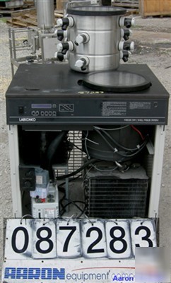 Used: labconco 12 liter laboratory freeze dryer, model