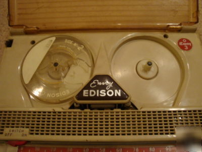 Vintage dictaphone voice writer edison envoy model 1