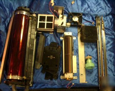 Canon NP3050 copier parts drum glass circuit boards fan