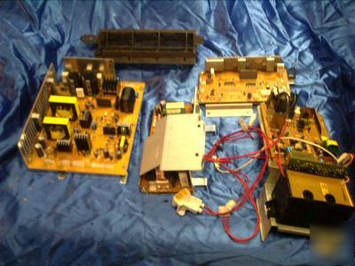 Canon NP3050 copier parts drum glass circuit boards fan