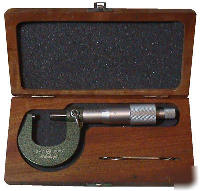 Japan micrometer no. 103-260, 0-1