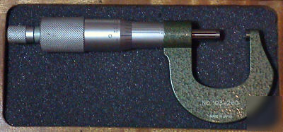 Japan micrometer no. 103-260, 0-1