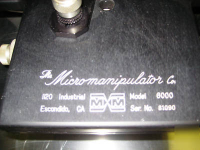 Micromanipulator 6000 test station