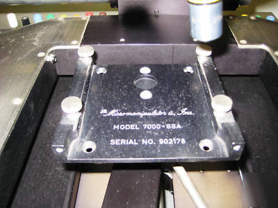 Micromanipulator 6000 test station