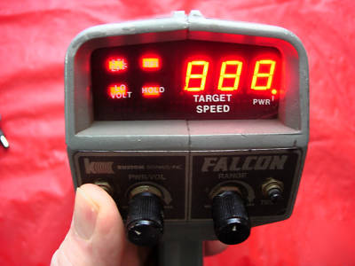Kustom falcon police radar gun with builtin battery 
