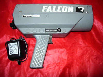 Kustom falcon police radar gun with builtin battery 