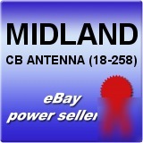 Midland cb antenna (18-258) window mount 27 mhz makes 1