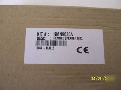 Motorola HMN9030A microphone for CP200 2-way radio -nos