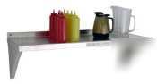 New age solid wall shelf 150# cap 12 x 36