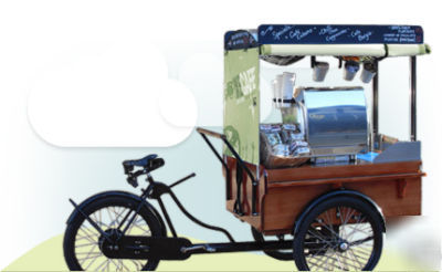 Bikecaffe coffee cart franchise - direct from london
