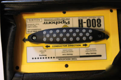 New * * pipehorn 800-h pipe & cable locator package
