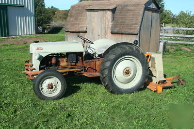 1949 ford 8N & woods RM306 mower