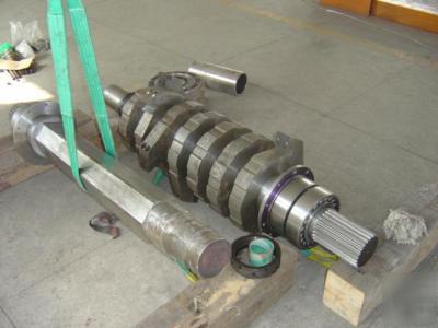 3434 dual shaft shear shredder grinder for tire tires