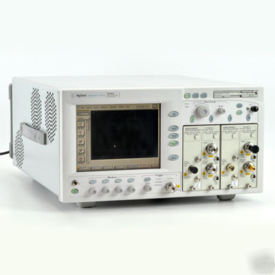 Agilent/hp infiniium 86100A oscilloscope w/dual 83487A
