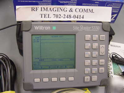 Anritsu S330 sitemaster 700MHZ-3300MHZ-